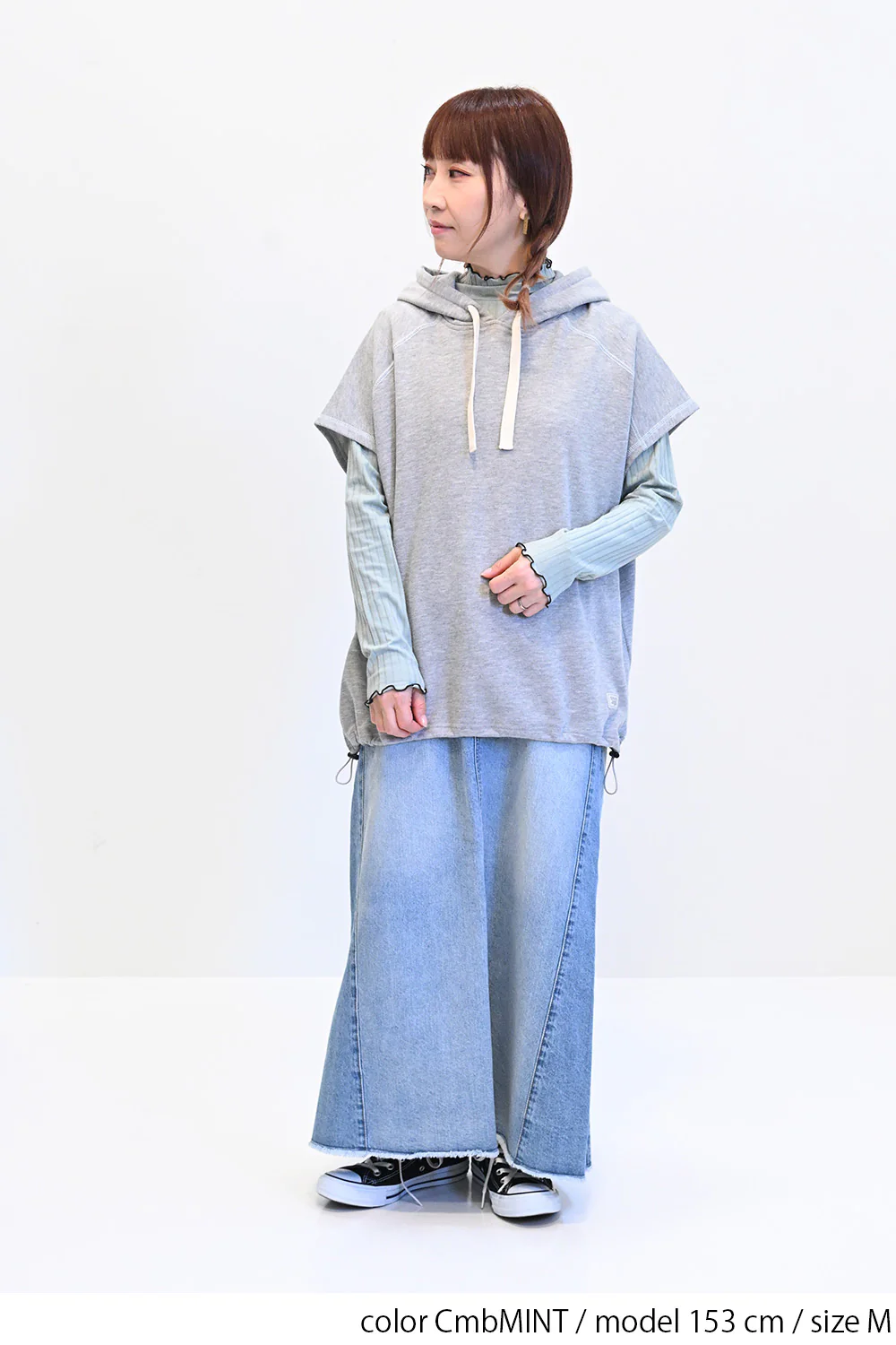 タートルネック リブカットソー - Image 42