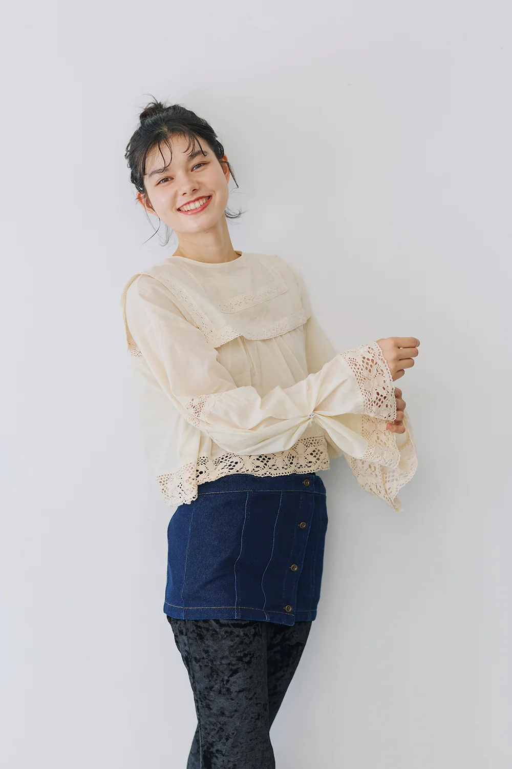 付け衿ブラウス - Image 13