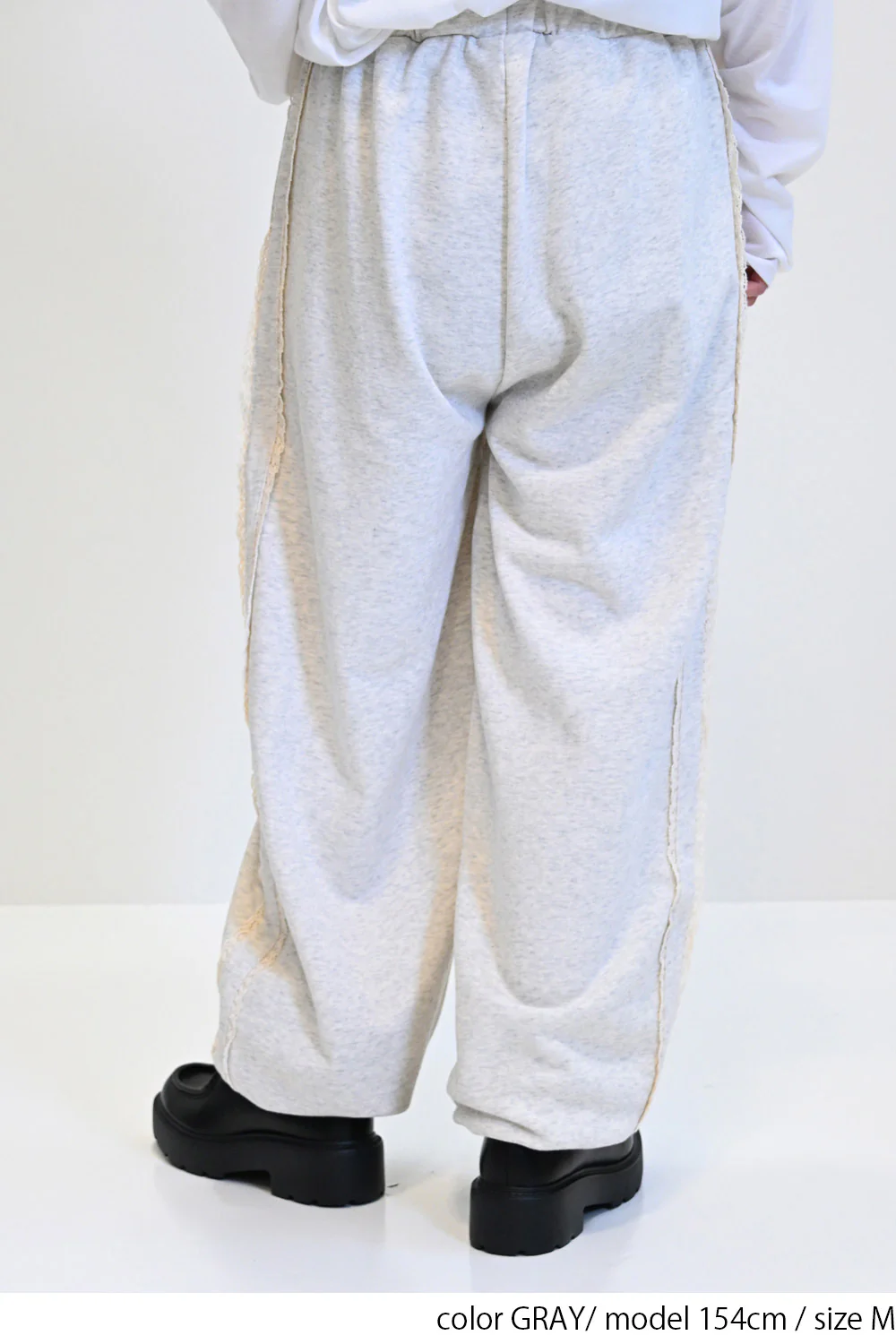 サイドレーススウェットパンツ - Image 8
