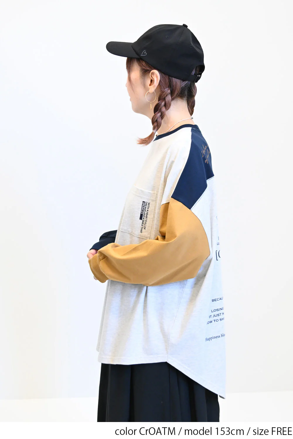アシメバックプリントチュニック - Image 12