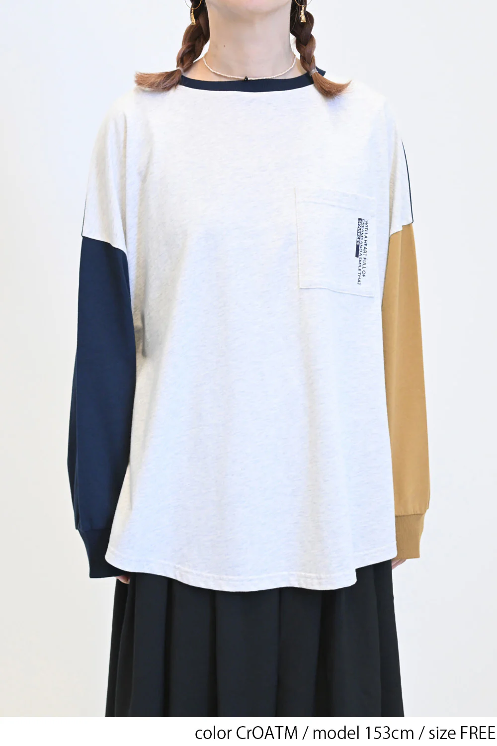 アシメバックプリントチュニック - Image 25