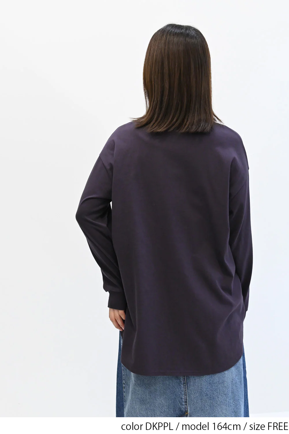 裾ラウンド長袖ハートポケットチュニック - Image 18
