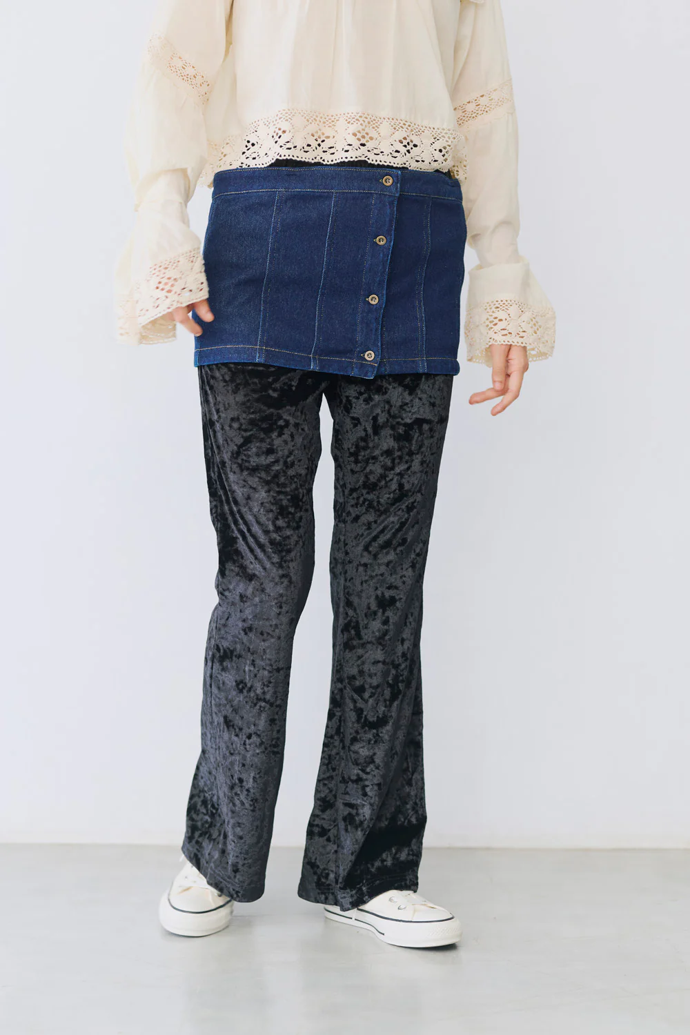 2way denim vest - Image 10