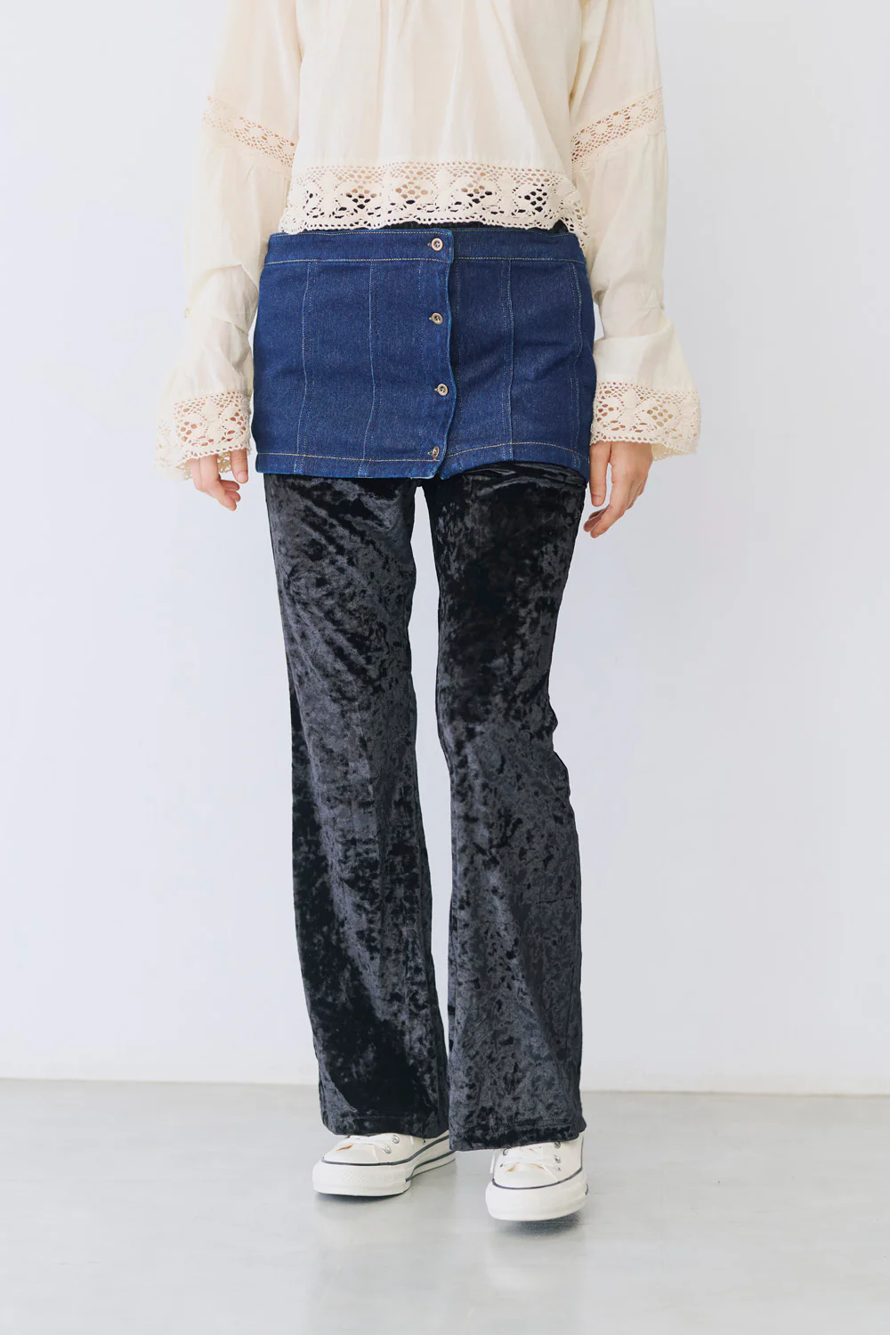 2way denim vest - Image 11