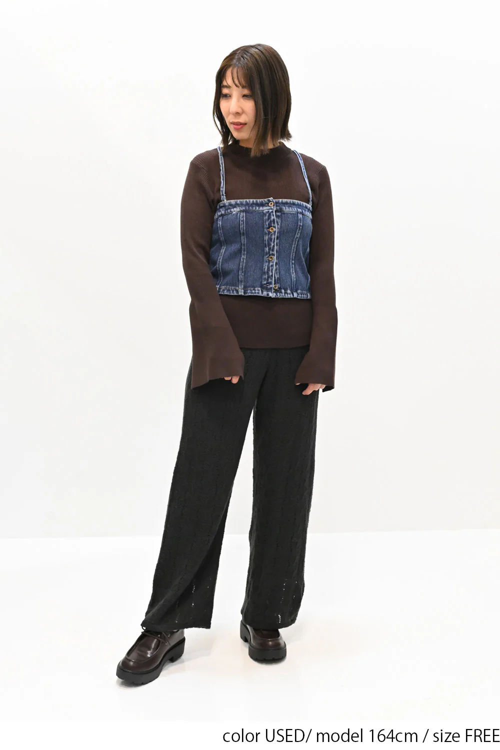 2way denim vest - Image 34