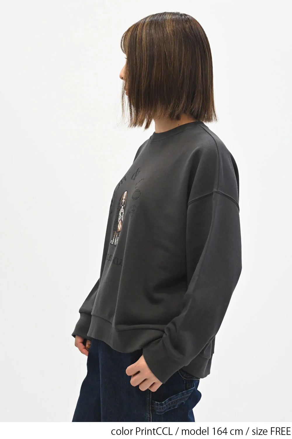 バセットハウンド刺繍トレーナー - Image 8