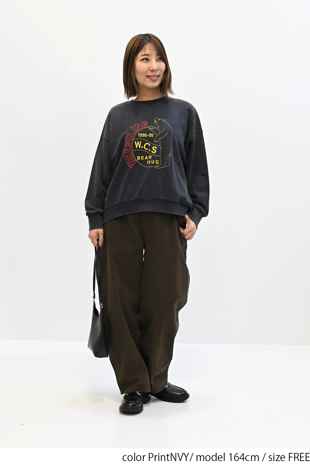 ベアー刺繍トレーナー - Image 4