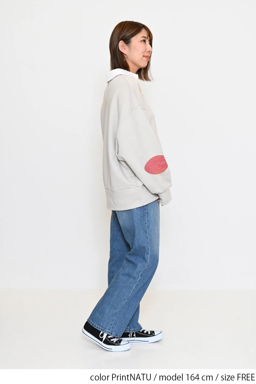 【charmmy】スキッパー刺繍プルオーバー - Image 10