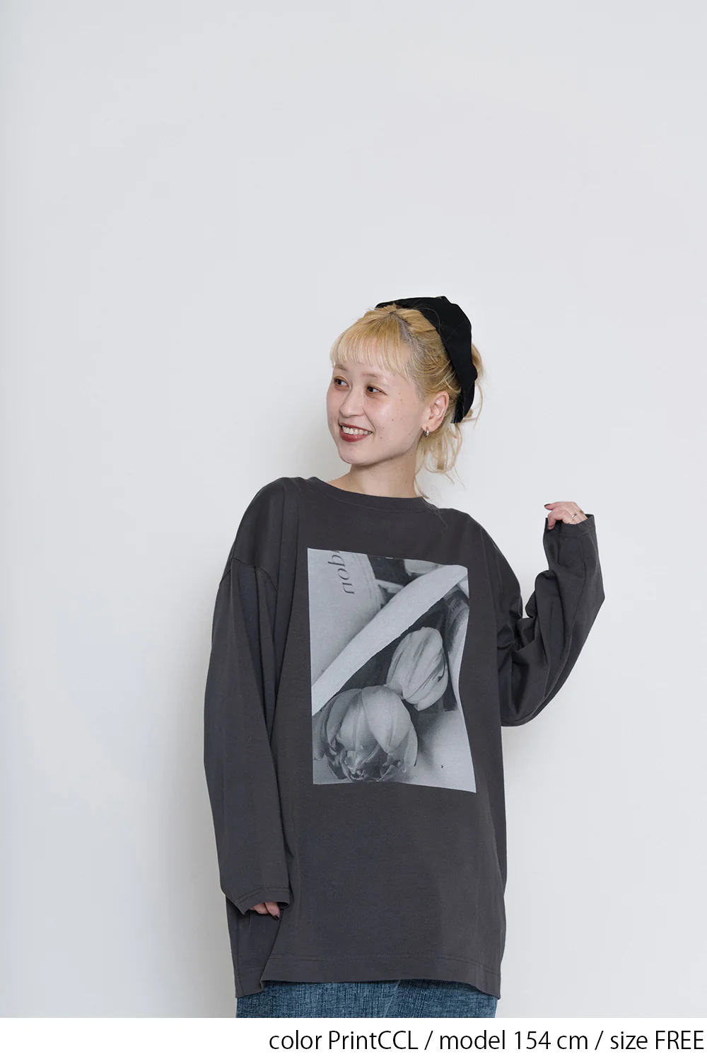 お花プリントロングTEE - Image 19
