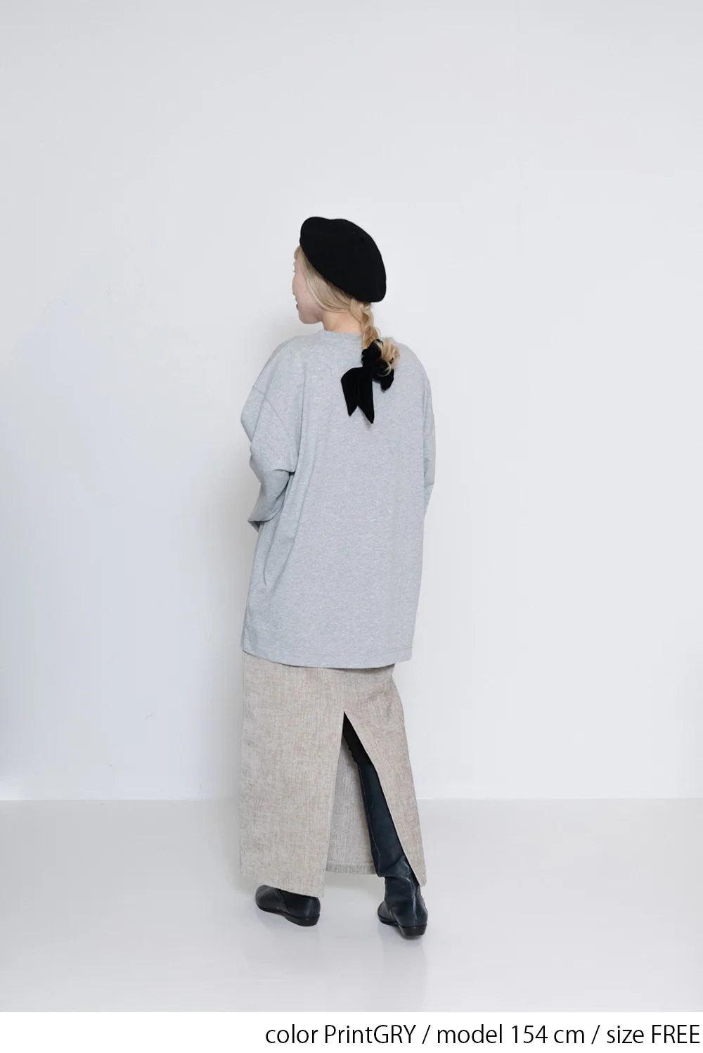 お花プリントロングTEE - Image 6