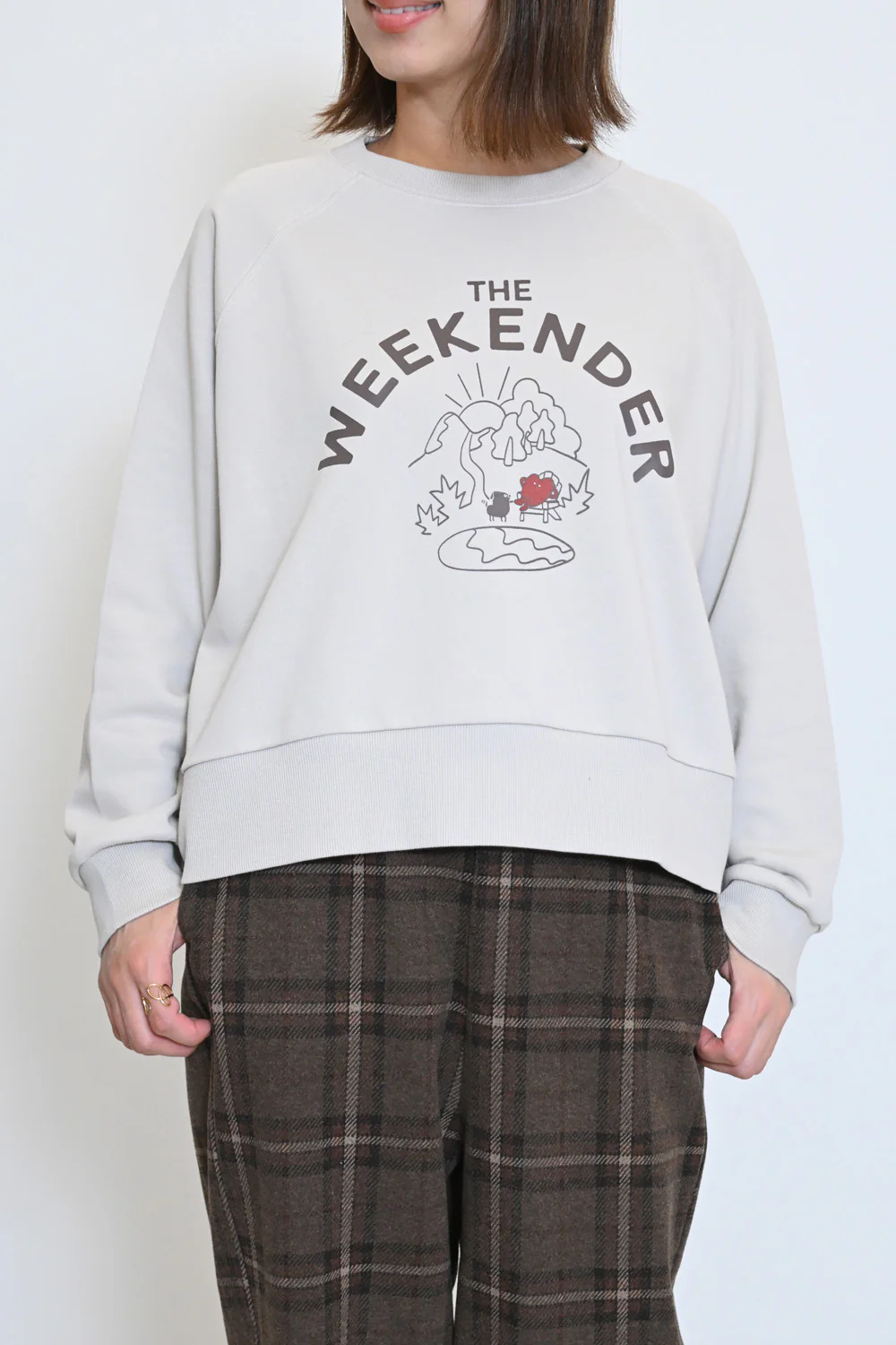ハトマっちWEEKENDER裏毛トレーナー - Image 3