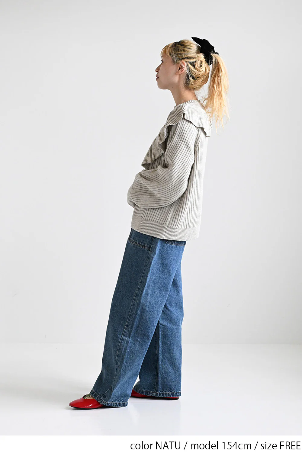 ビッグフリルニットプルオーバー - Image 11