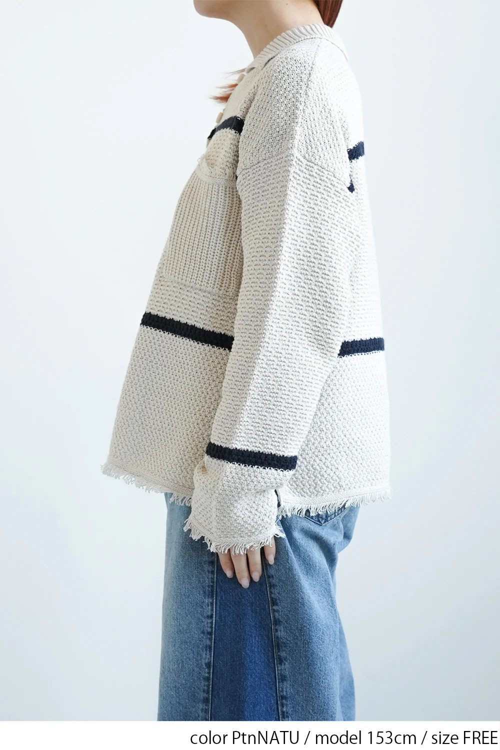 スキッパーかの子ニットプルオーバー - Image 13