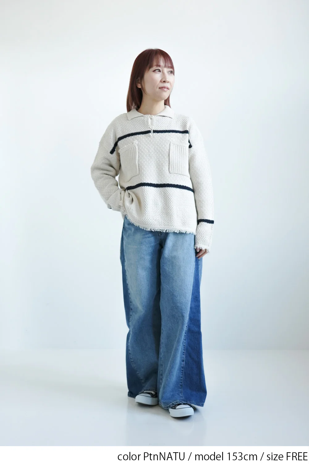 スキッパーかの子ニットプルオーバー - Image 6