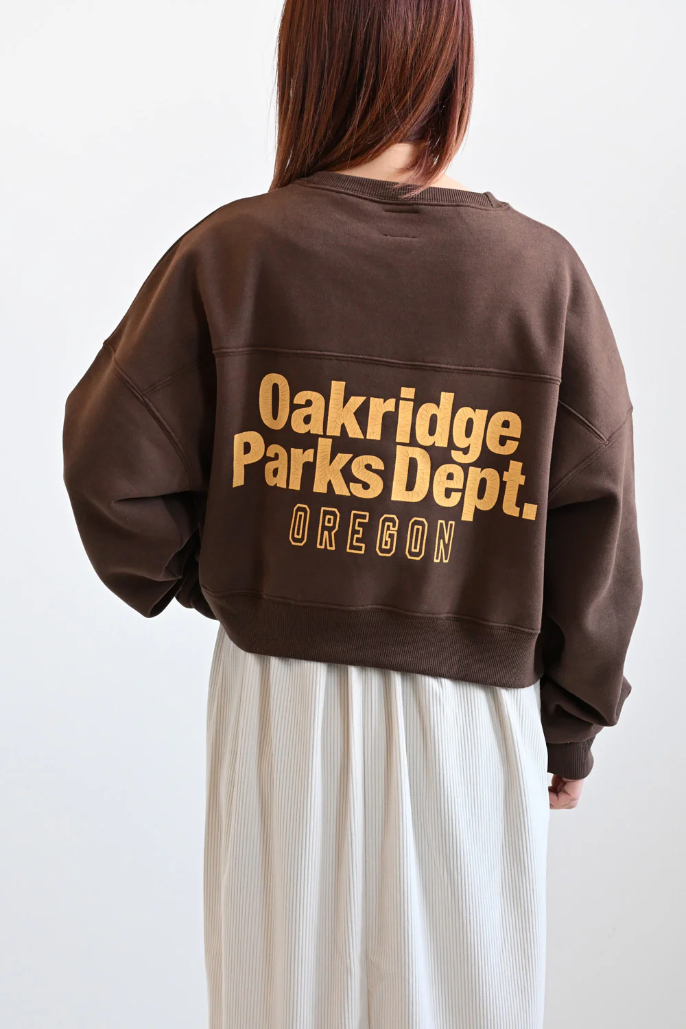 oakridge裏起毛ショートトレーナー - Image 3