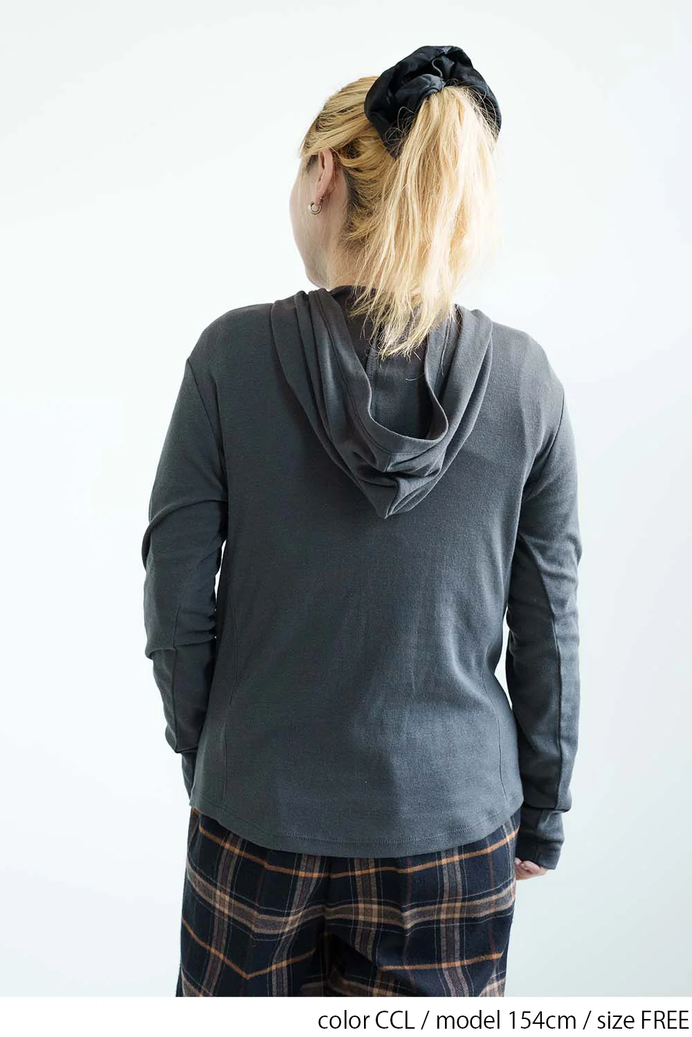 やわらかストレッチ長袖フーディー - Image 13