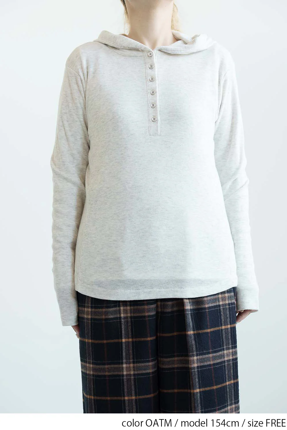 やわらかストレッチ長袖フーディー - Image 14