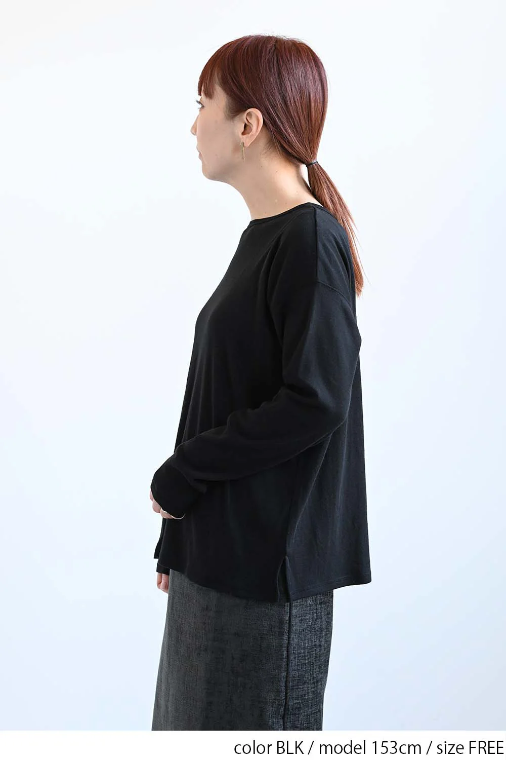 やわらかストレッチ2way長袖ヘンリー - Image 15