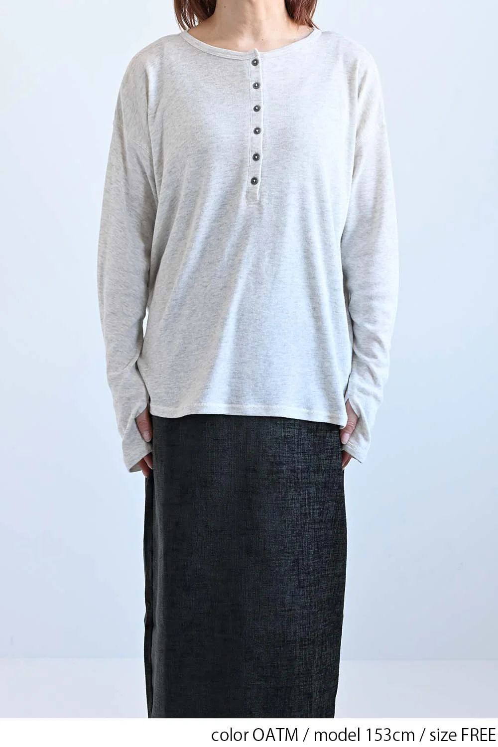 やわらかストレッチ2way長袖ヘンリー - Image 18