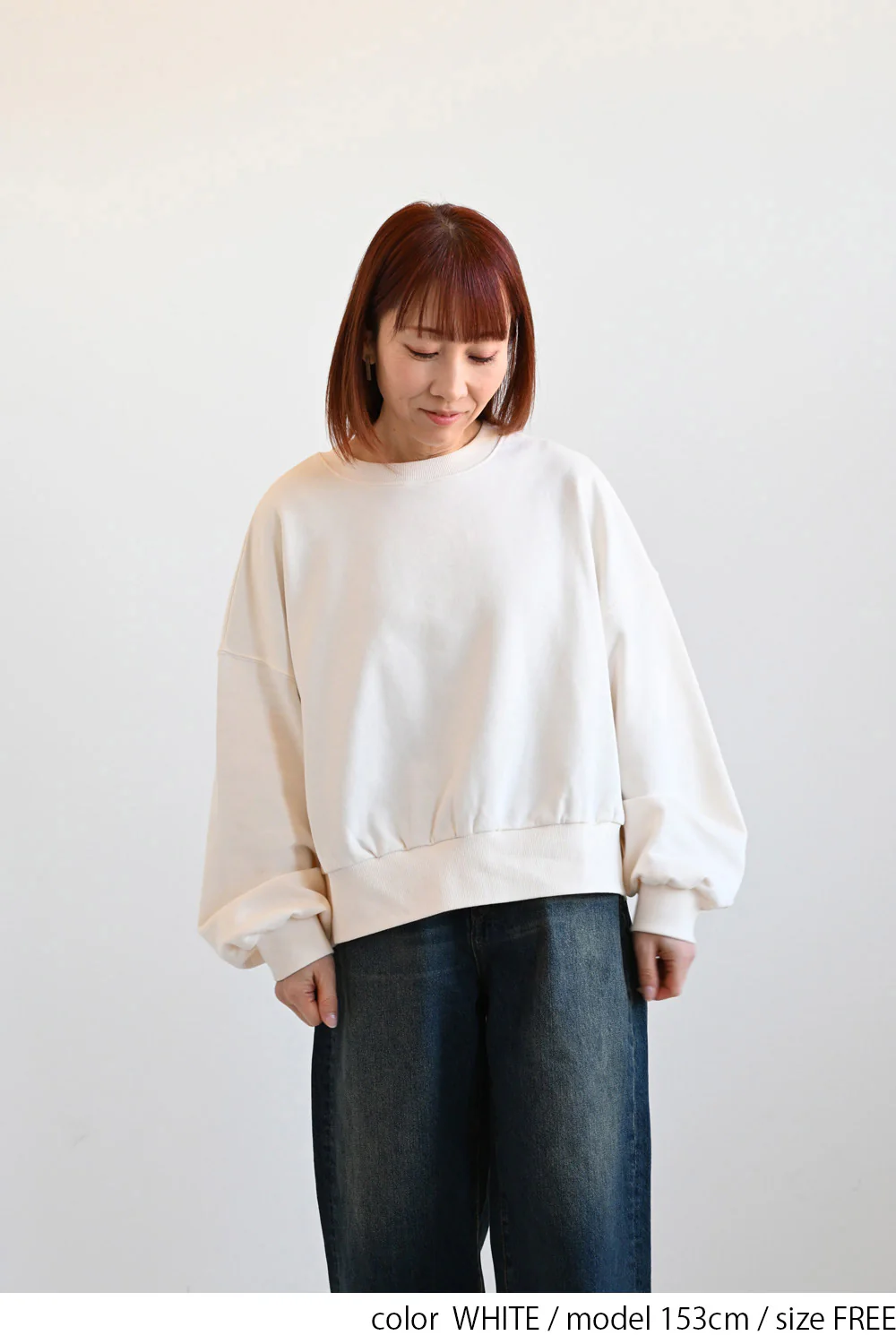 ふんわり裾リブスリットプルオーバー - Image 12