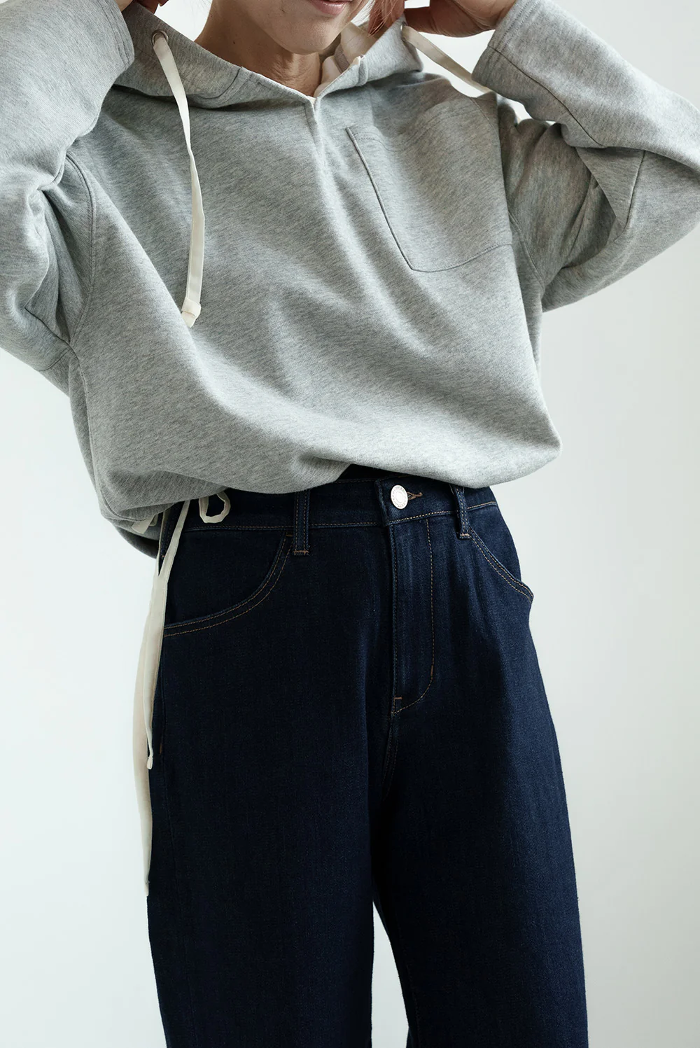 フード付きスキッパー裏毛プルオーバー - Image 26