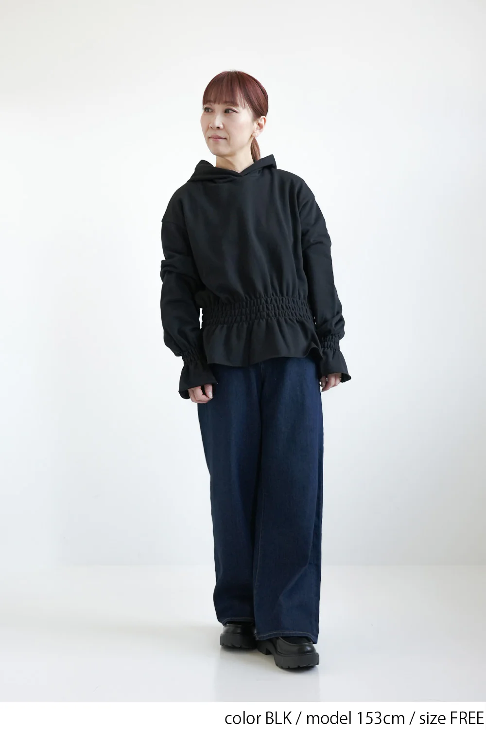 裾・袖口フリルギャザープルオーバー - Image 6