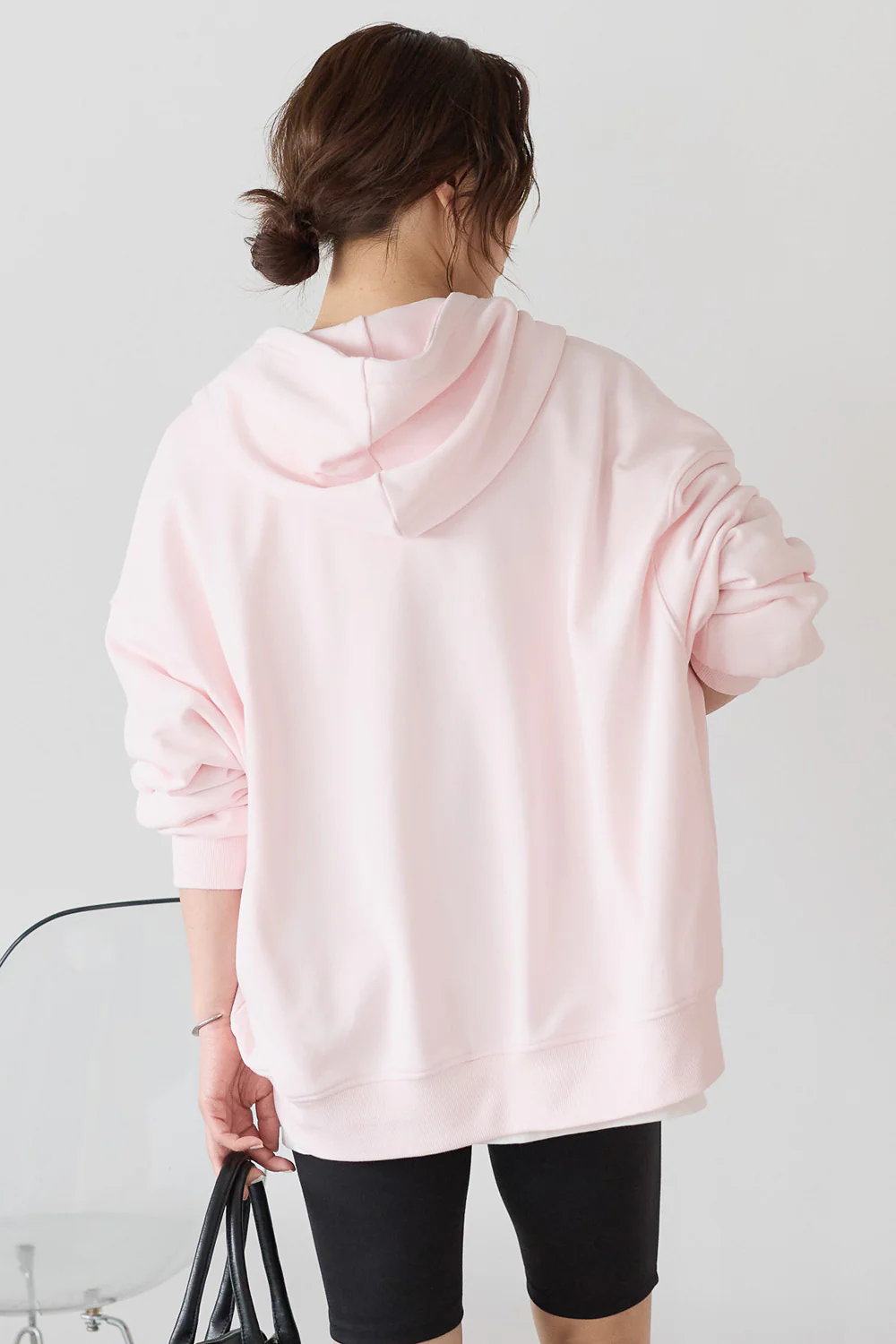 裏毛ビッグシルエットパーカー - Image 18