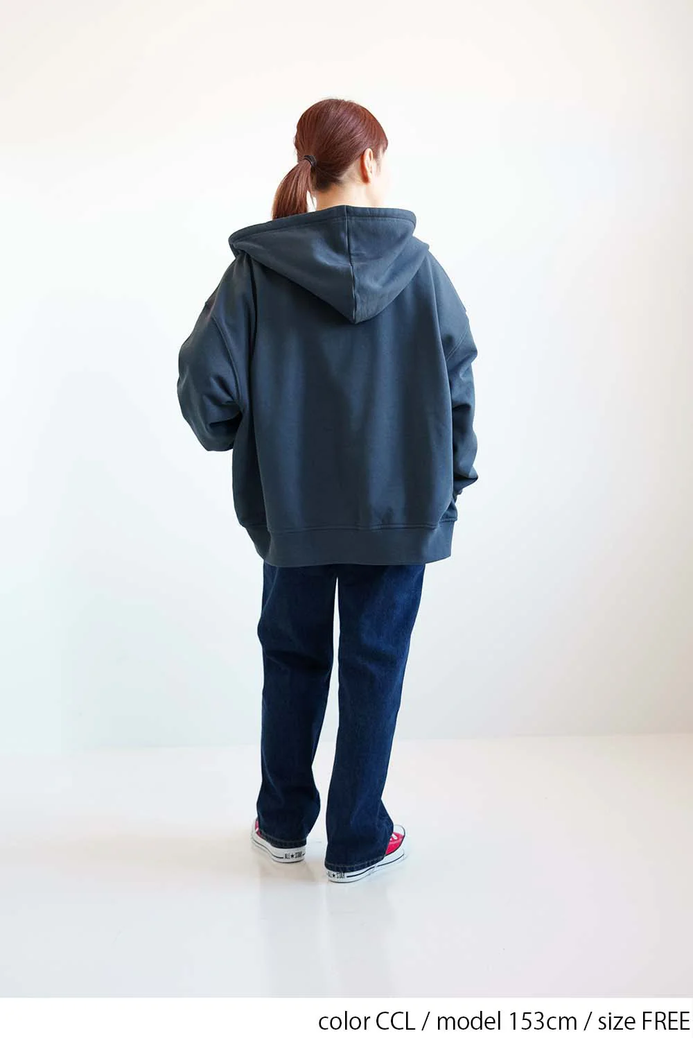 裏毛ビッグシルエットパーカー - Image 41