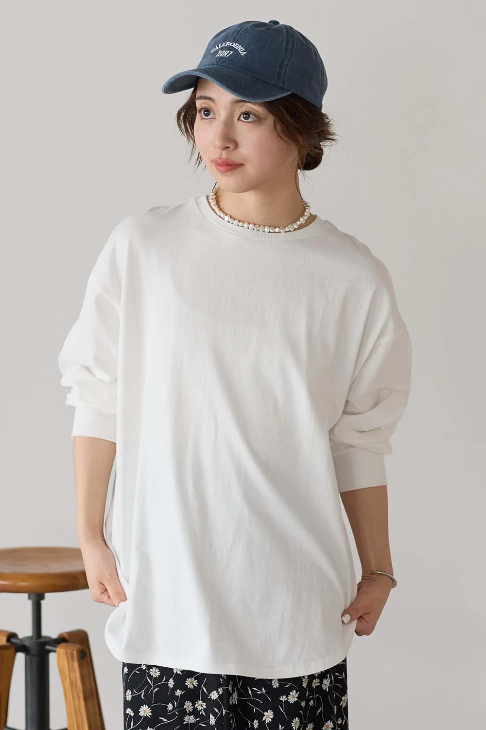 後ろヘンリー裾ラウンドチュニック - Image 18