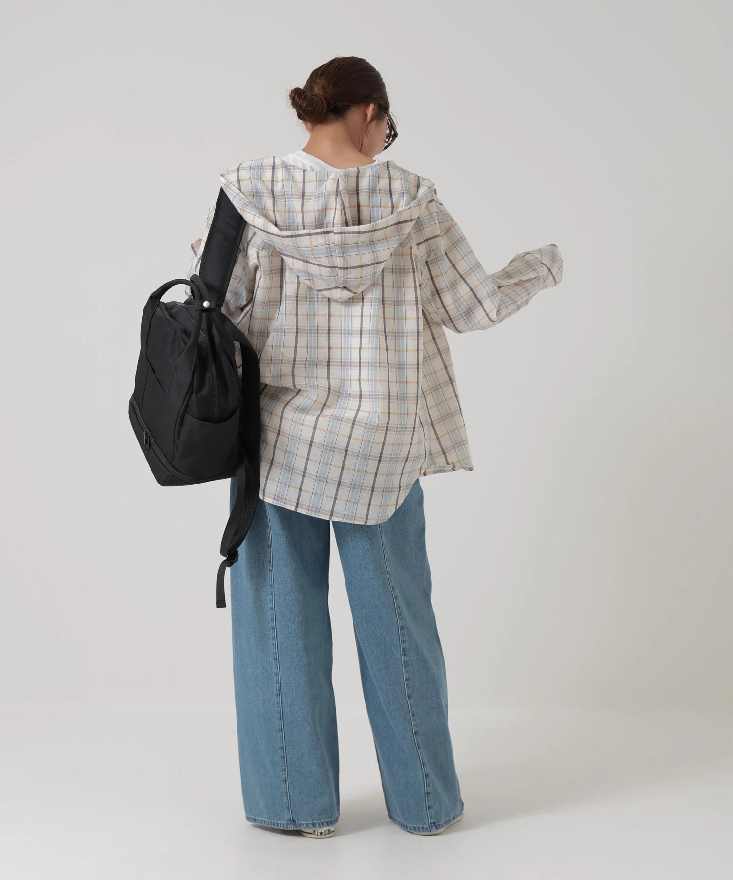 フード付きシャツチュニック - Image 6