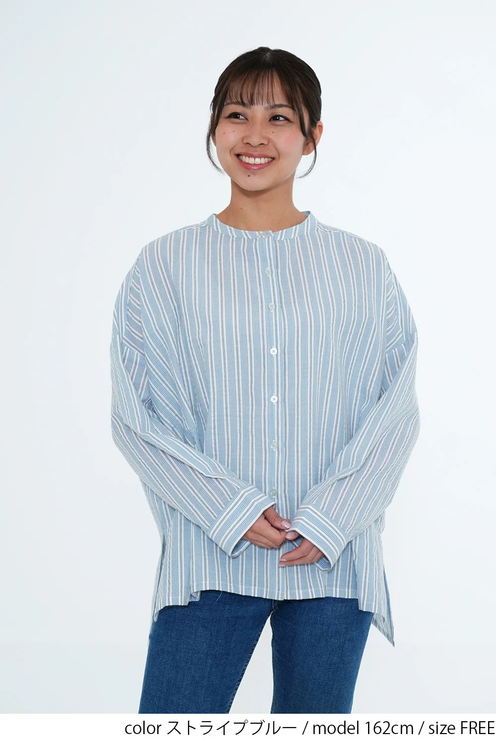 ストライプワイドシャツ - Image 10