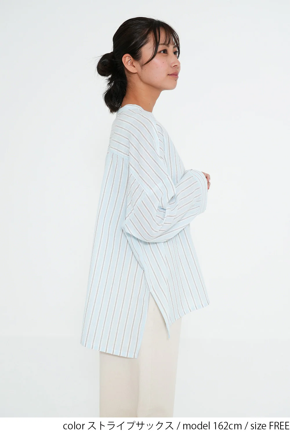 ストライプワイドシャツ - Image 8