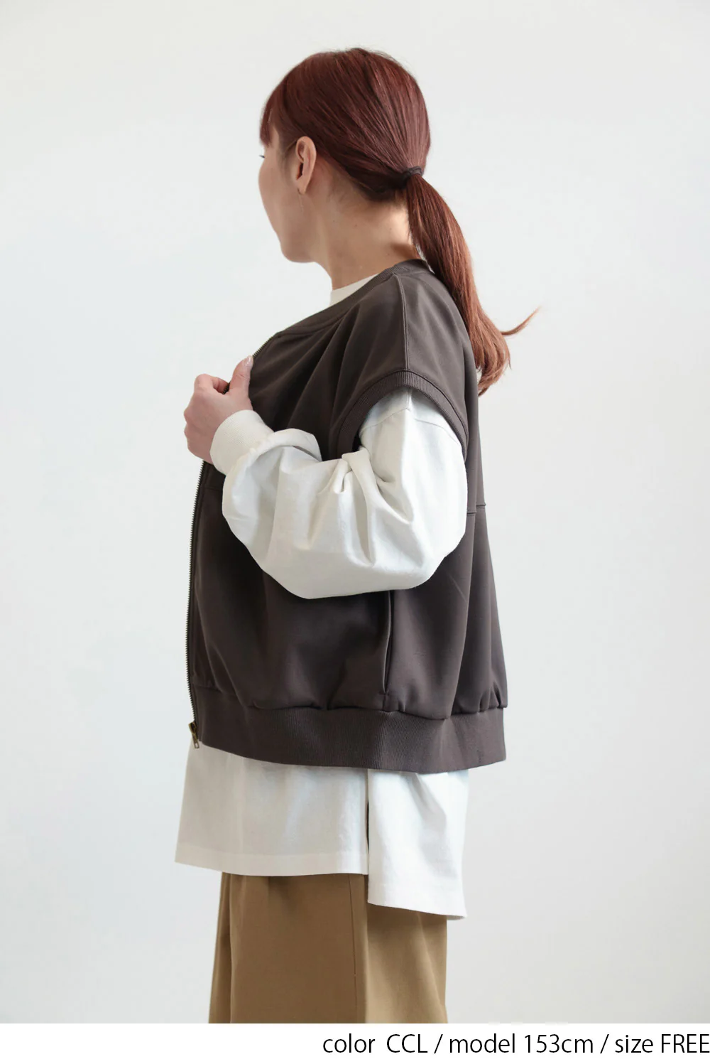 ドルマンzipベスト - Image 8