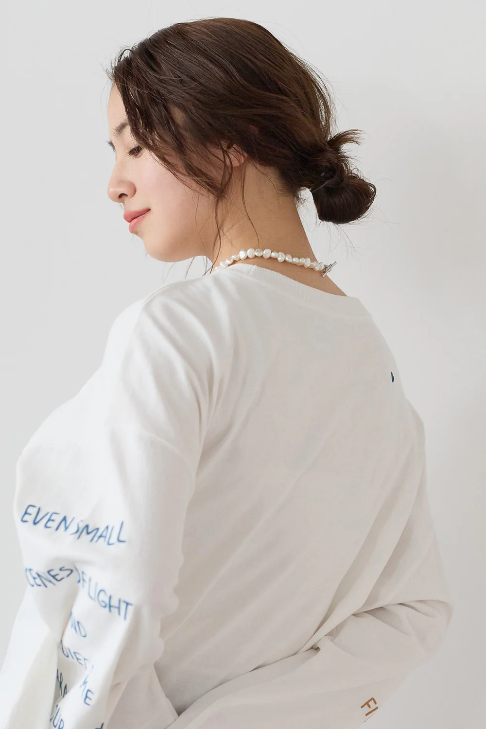 袖ロゴ刺繍プルオーバー - Image 17