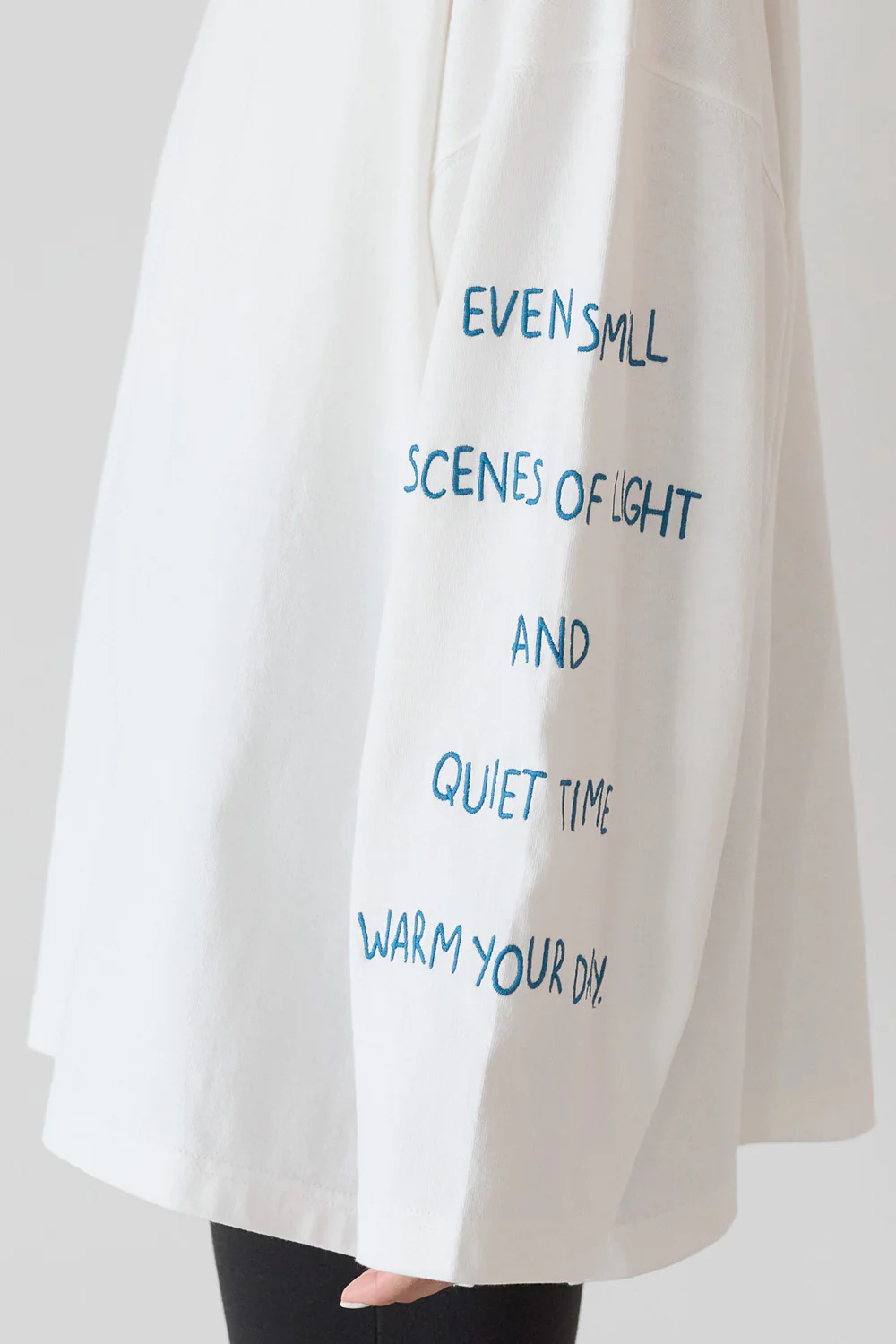 袖ロゴ刺繍プルオーバー - Image 22