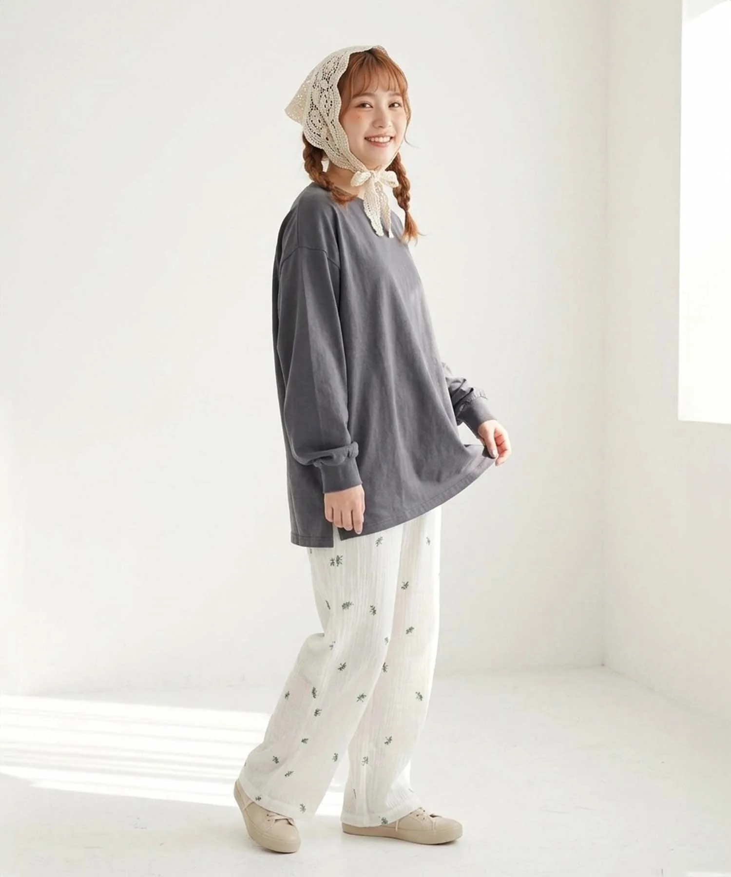 スリットゆったりチュニック - Image 8