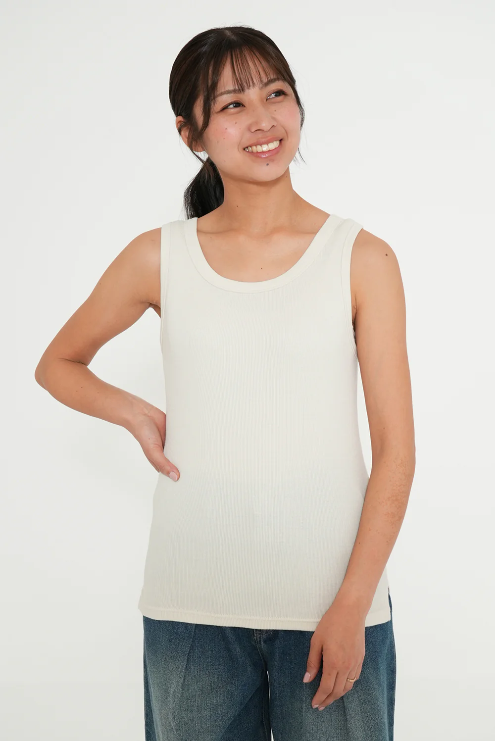 Cottonテレコタンクトップ - Image 16