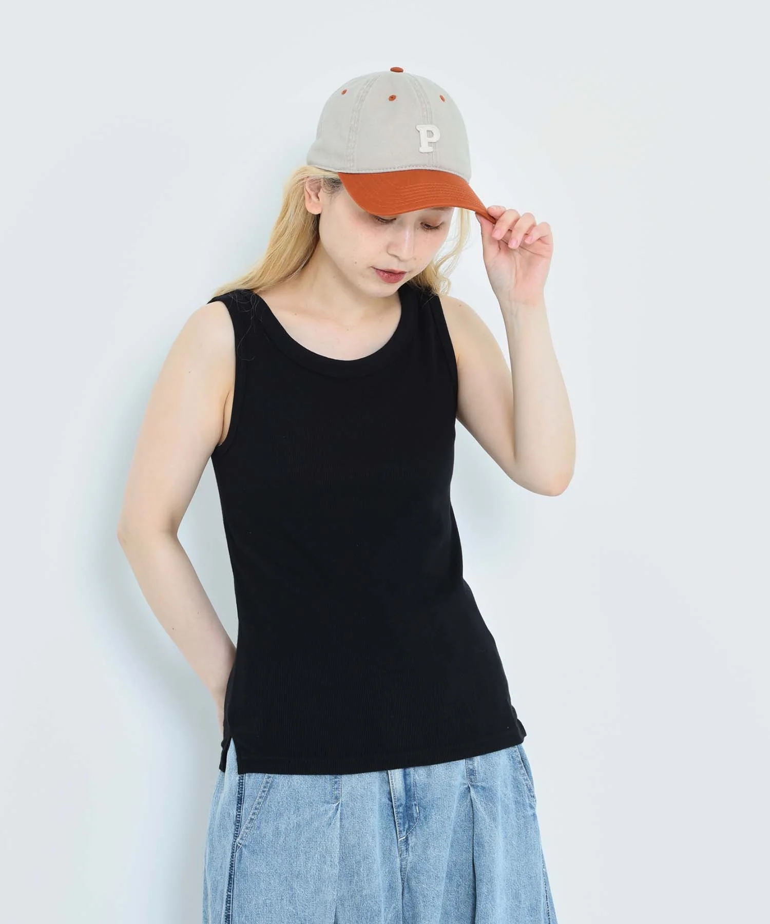 Cottonテレコタンクトップ - Image 5