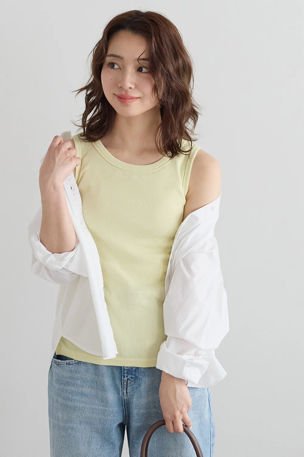 Cottonテレコタンクトップ - Image 6