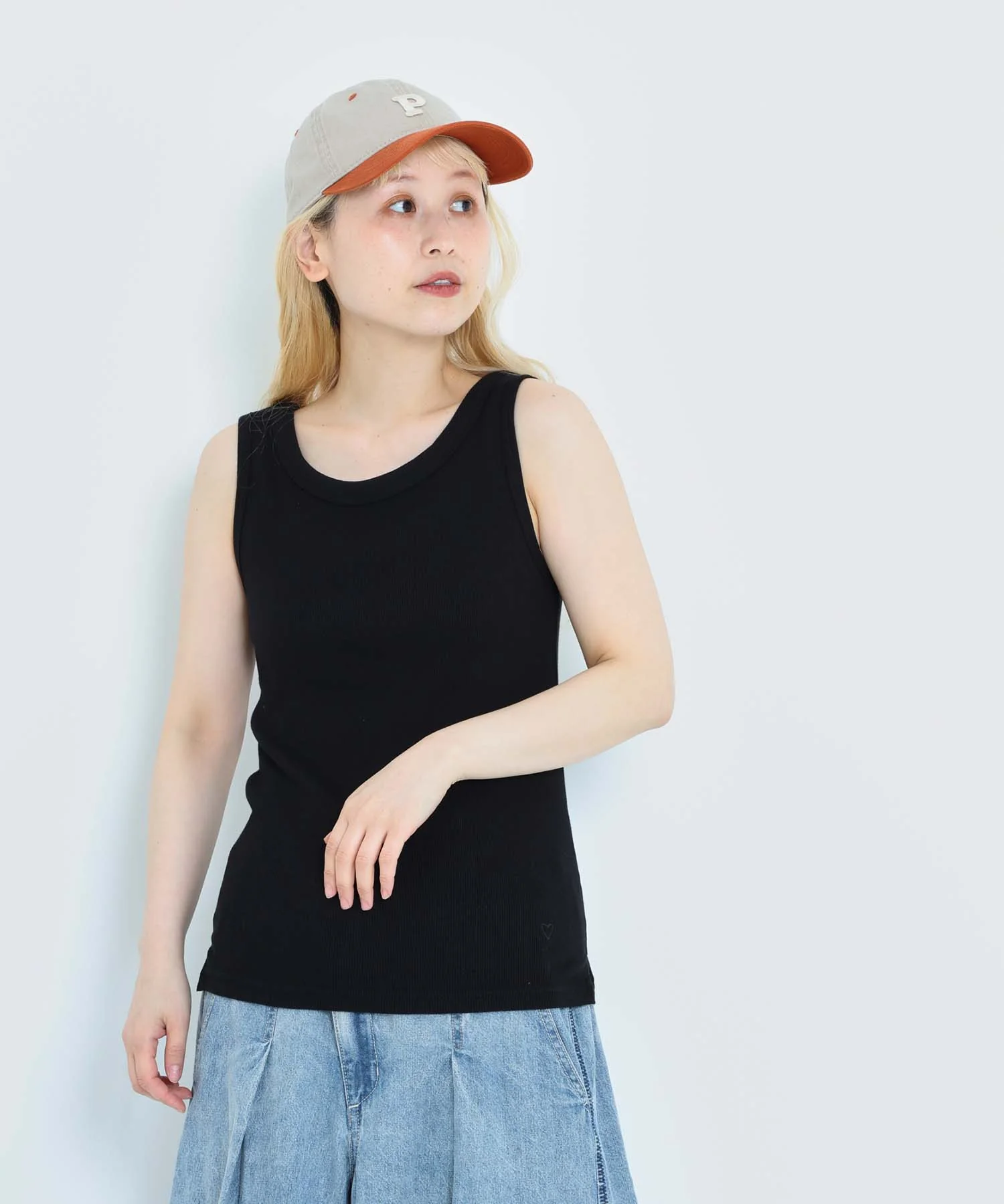 Cottonテレコタンクトップ - Image 76