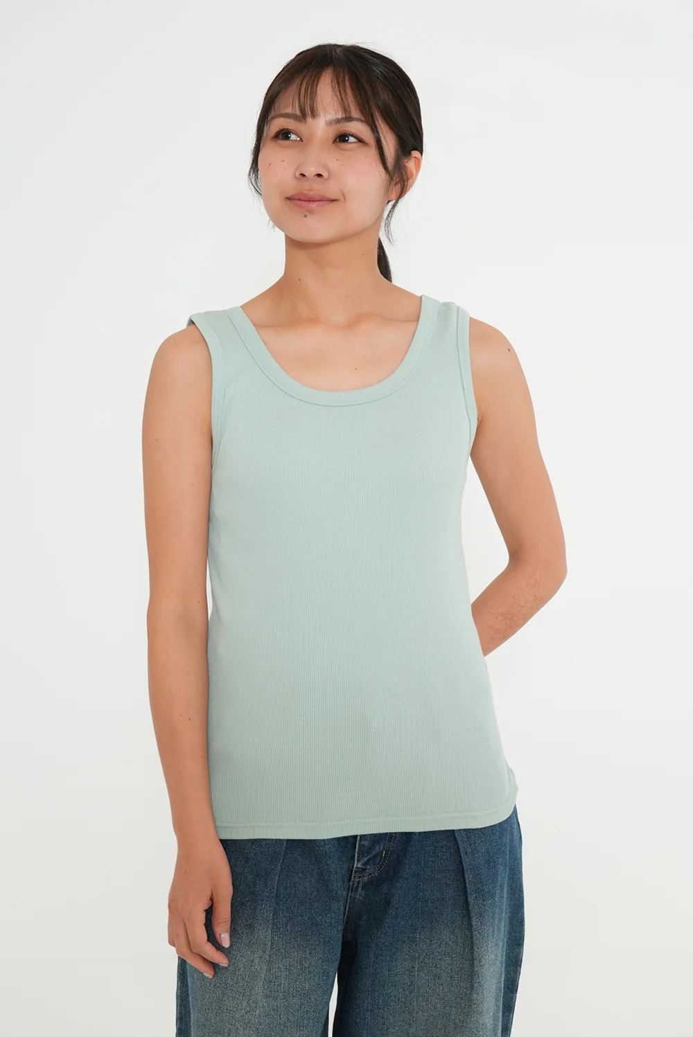Cottonテレコタンクトップ - Image 8