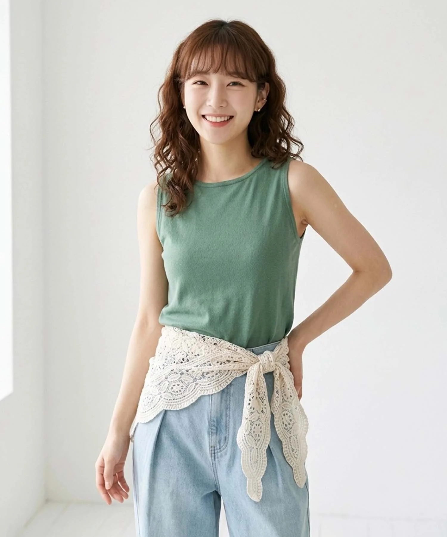 コットンベーシックタンクトップ - Image 13