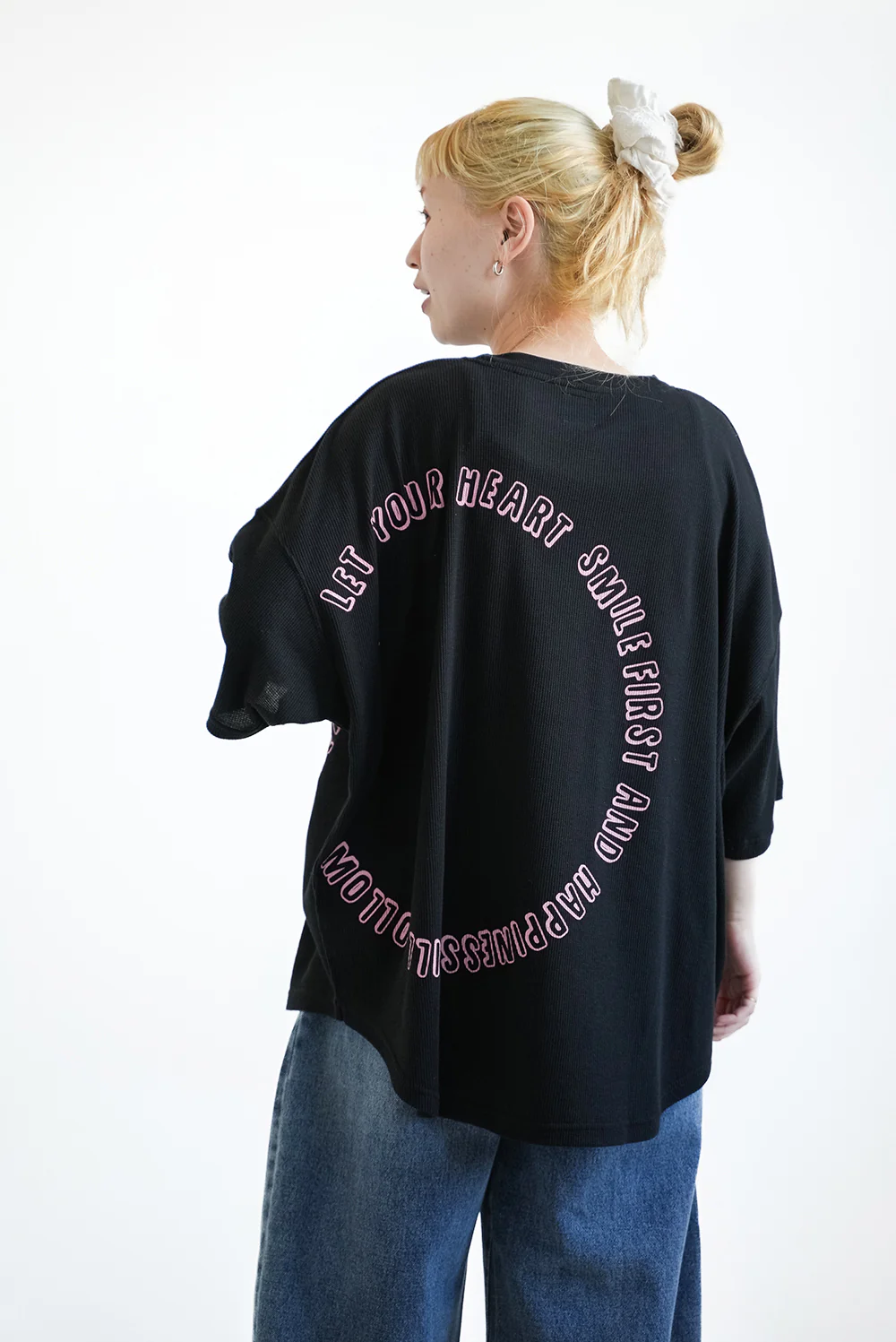 ふんわりワッフルバックPtプルオーバー - Image 3
