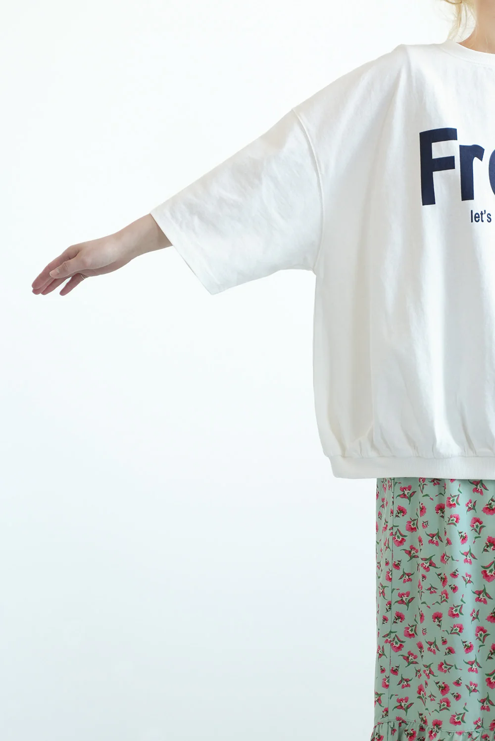 Frolicプリント6分袖プルオーバー - Image 18