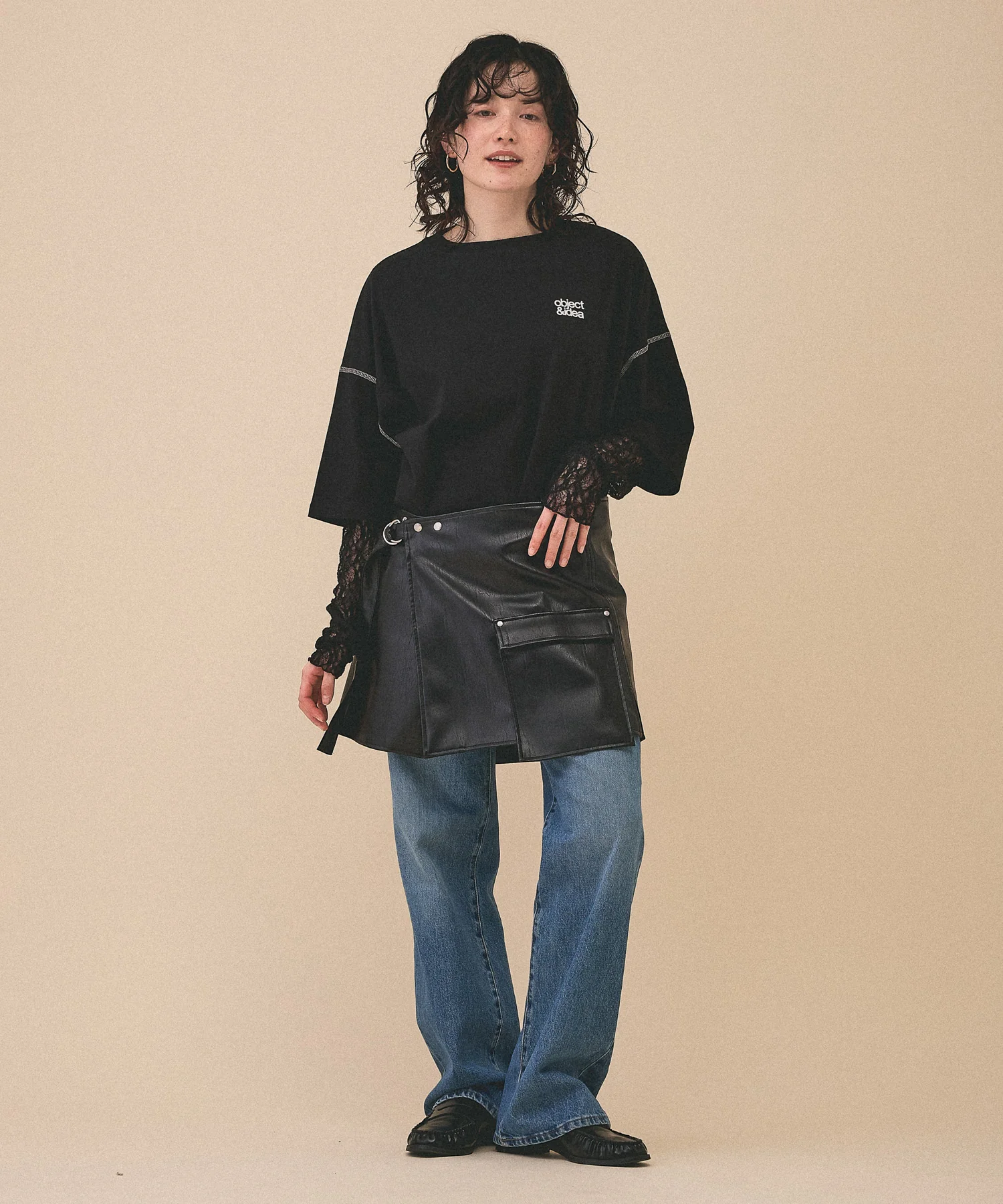 アシメバックプリントプルオーバー - Image 10