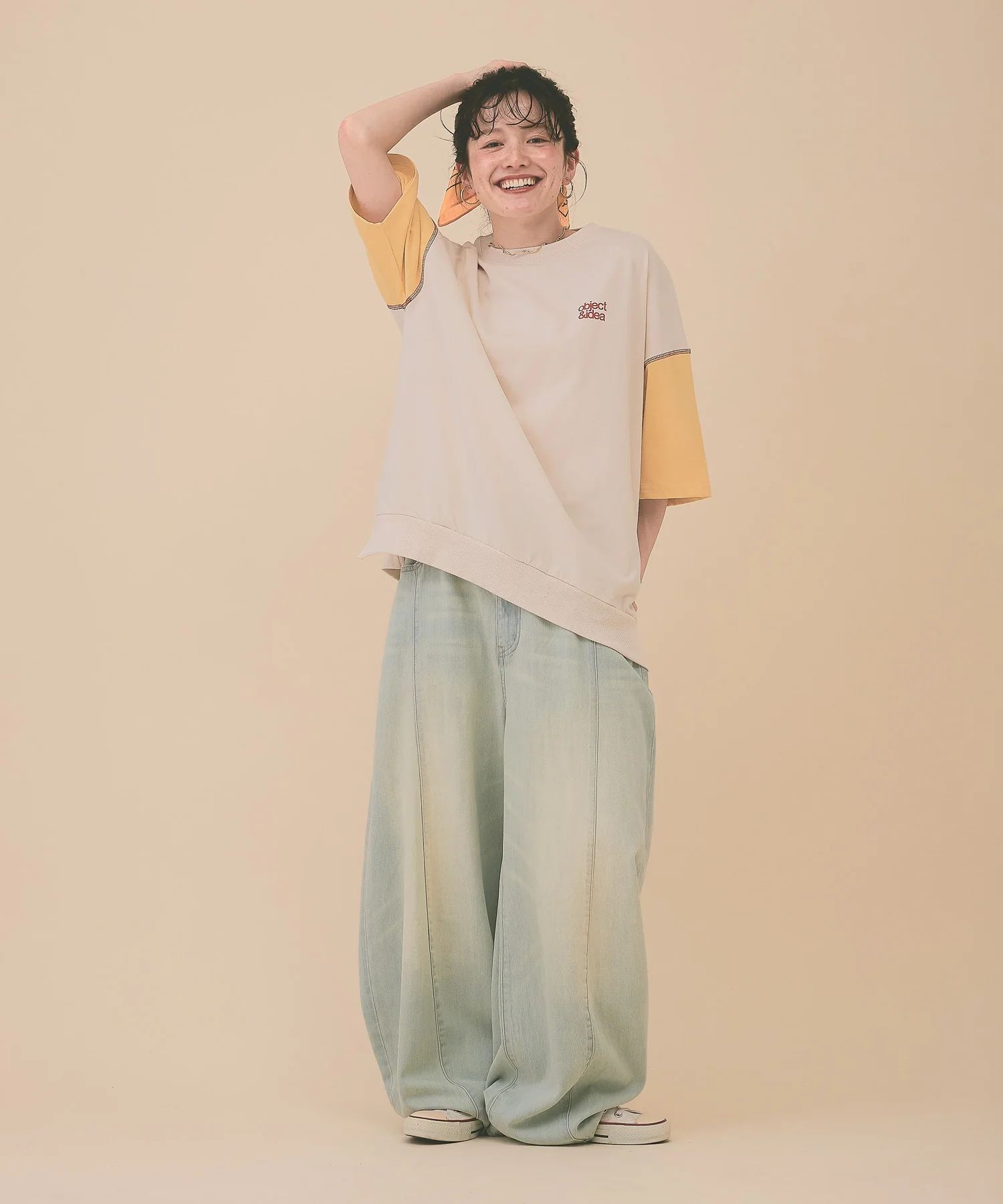 アシメバックプリントプルオーバー - Image 16