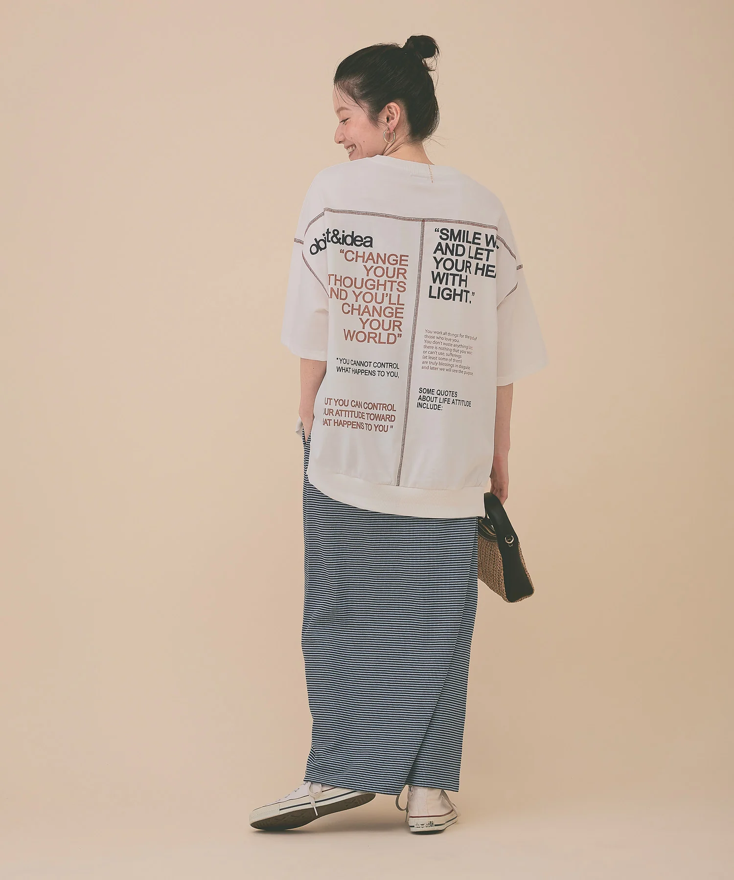 アシメバックプリントプルオーバー - Image 7