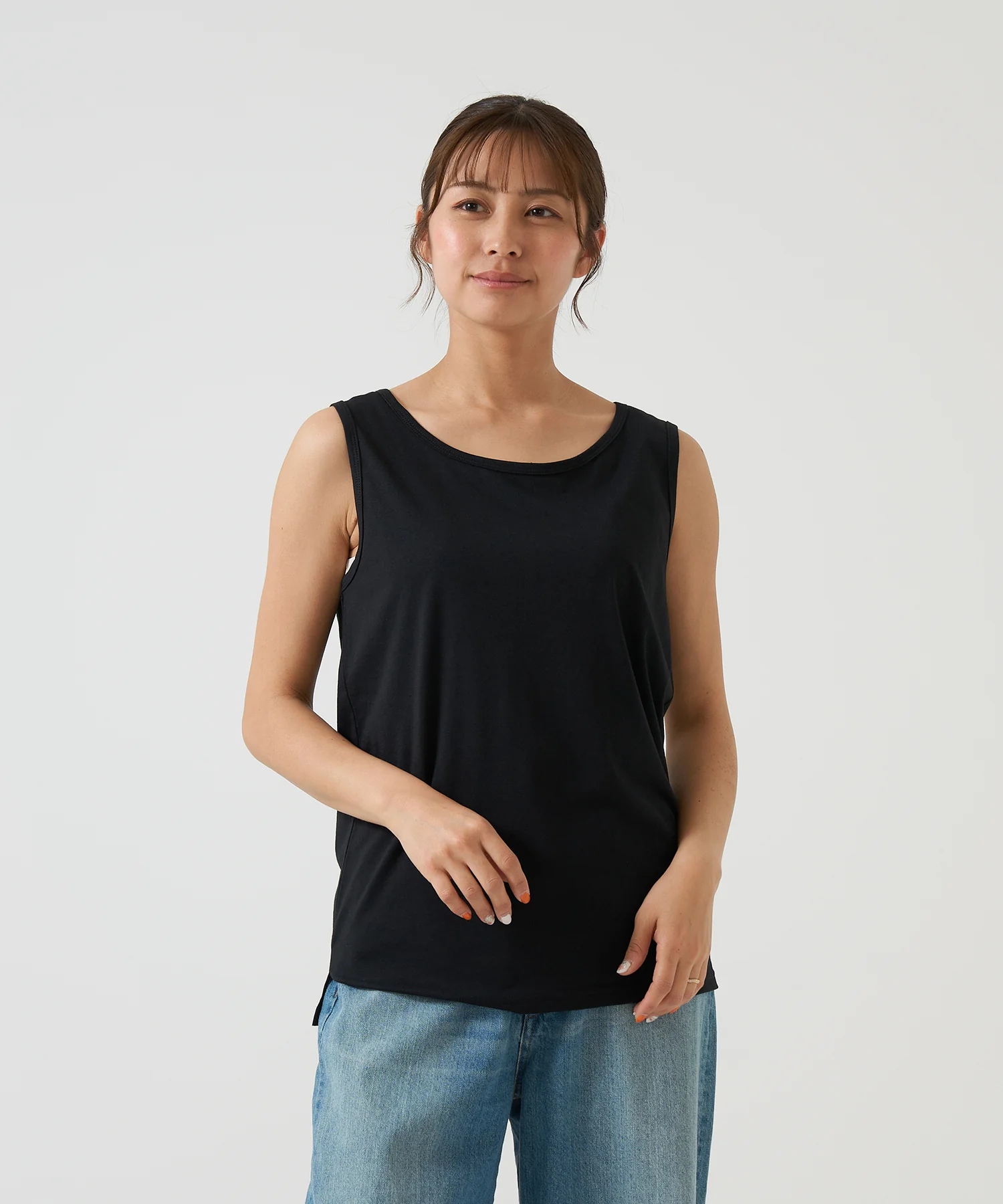 さらっとコットンベーシックタンク - Image 41