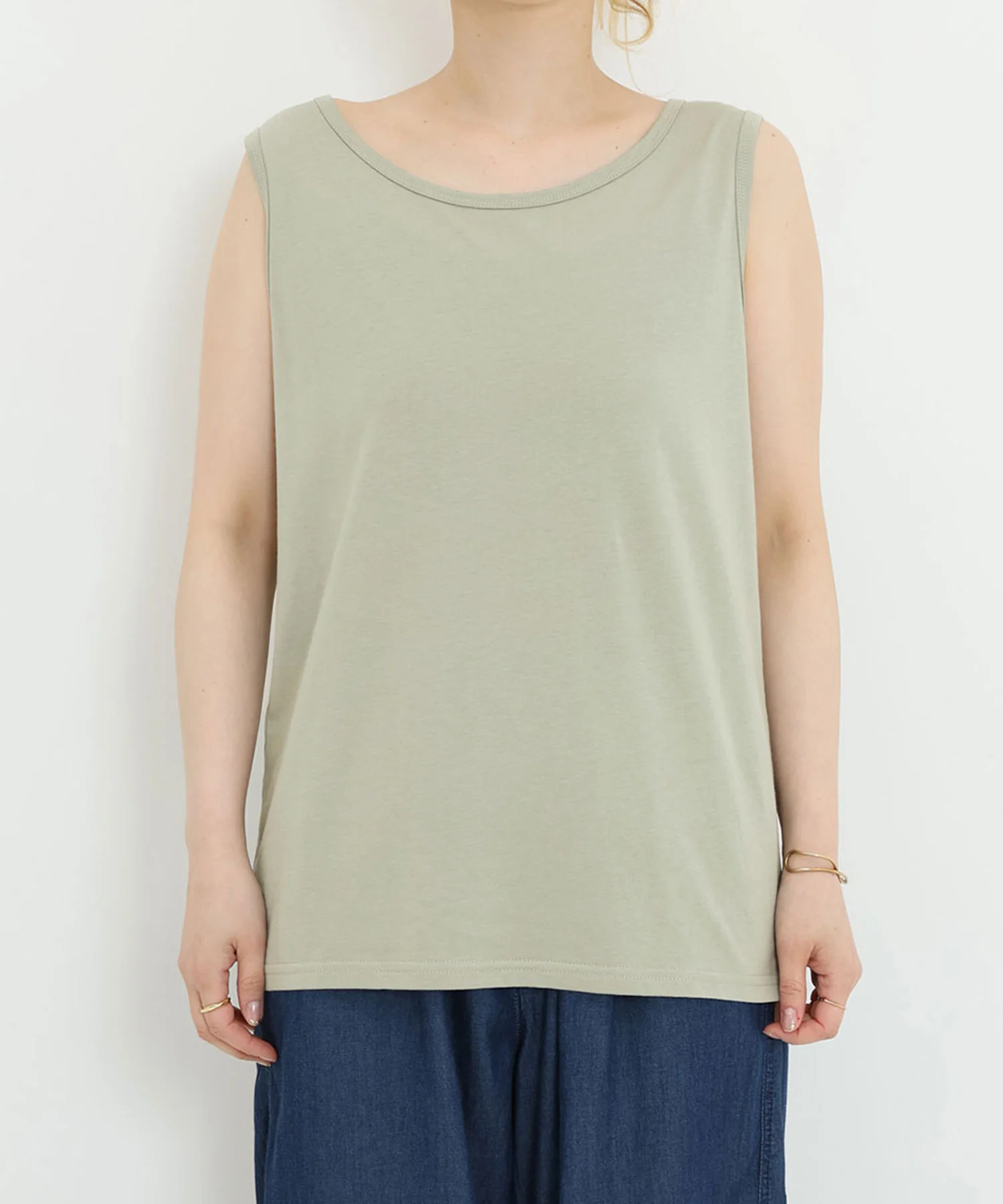 さらっとコットンベーシックタンク - Image 69