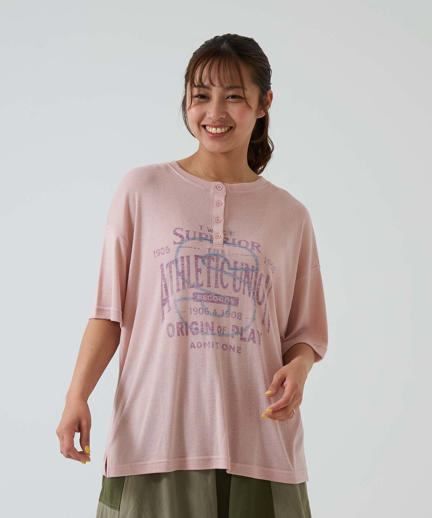 SロゴカレッジヘンリーTEE - Image 10